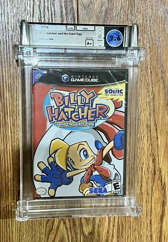 Billy Hatcher and the Giant Egg (GameCube, 2003) SEALED!! WATA Graded 9.6 A+