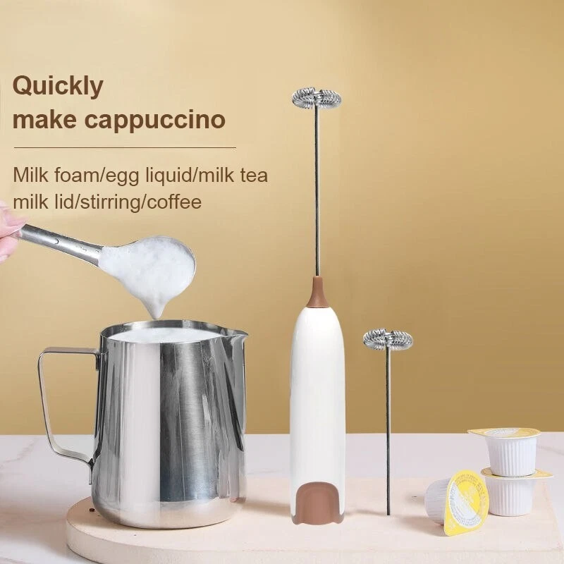 Milk Frother Handheld Mixer Electric Coffee Foamer Egg Beater Cappuccino Stirrer