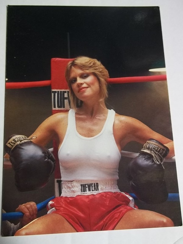 Sweet Talk 1984 Greeting Card " I Plan to Knock You Out for your Birthday! "
