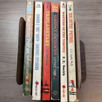 Lot of 6 vintage EE ''Doc'' Smith Sci Fi Paperback