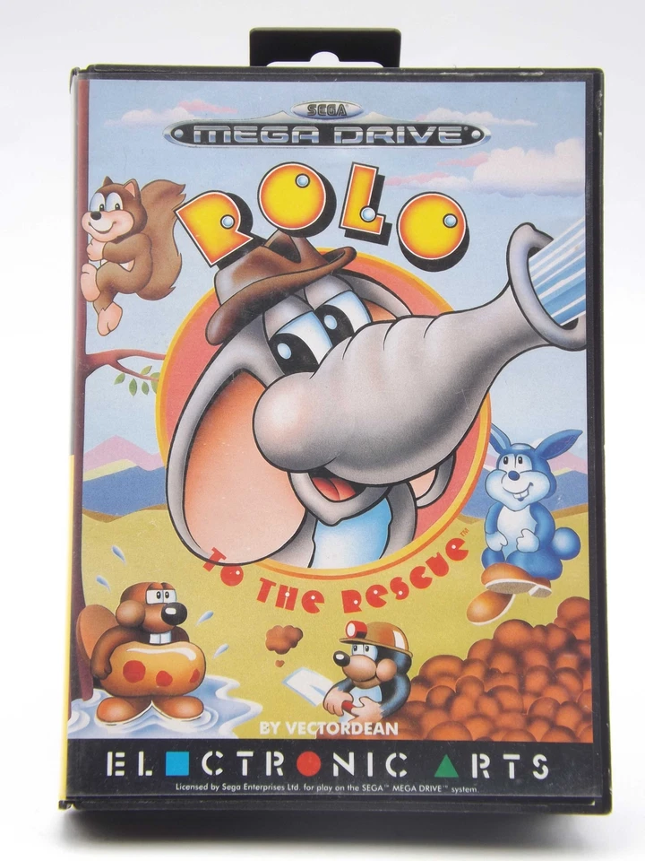 Rolo - To the Rescue (Sega Mega Drive) Spiel i. OVP - GUT - Bild 1 von 1