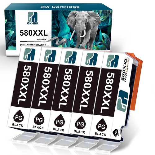 1-10 wkładów do Canon PGI-580 CLI-581 Pixma TS6250 TS6251 TS6300 TS6350 TS6351 - Zdjęcie 13 z 38