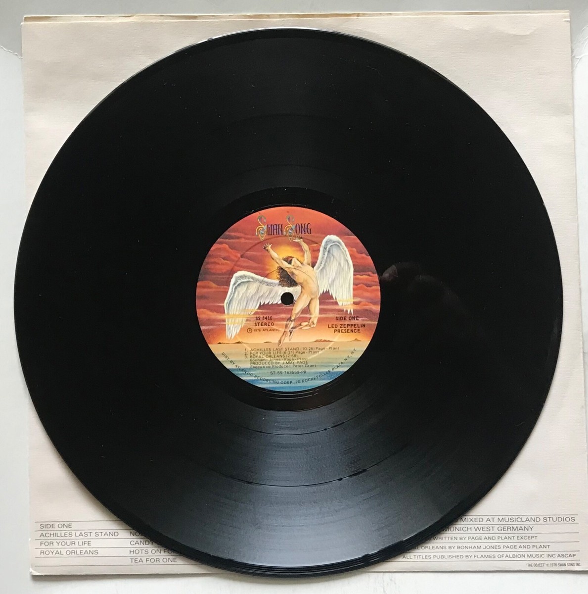 【新品未開封】【アナログ盤200g】Led Zeppelin Presence $_57.JPG?set_id=880000500F