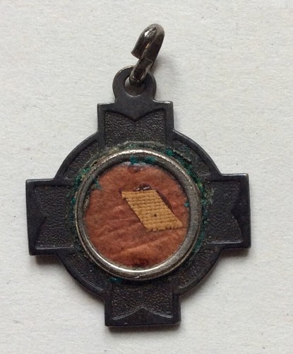 Reliquia S.Antonio Ciondolo Relic Vintage Roma Benedizione - Foto 1 di 2