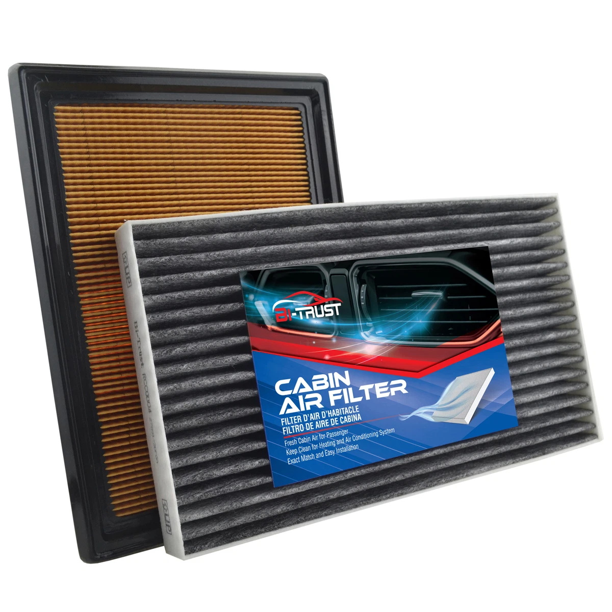Engine Cabin Air Filter Combo Set for Nissan Juke 2011 2017 Sentra 2013 2019