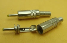 10PCS metal 9 x 2.5 x 0.7mm DC Power Plug Connector cctv Cable for Tablets PC