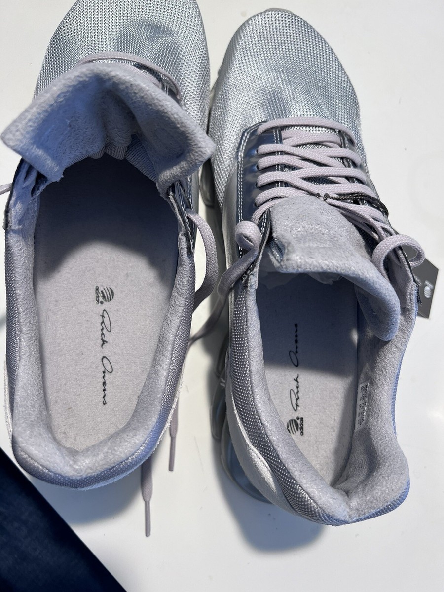 New In Box Rare Rick Owens X Adidas Springblade Silver Size New In Box Rare Rick Owens X Adidas Springblade Silver Size
