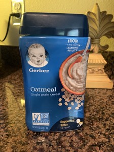 gerber supported sitter foods list