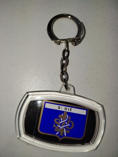 SUPERBE PORTE CLE KLIPPAN CEINTURE DE SÉCURITÉ 1960 OLD KEY RING N22