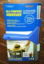 All-Purpose Squeegee ~Size 12~ Versatile & Convenient for Home/Auto/Boat #17012