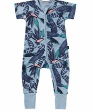 bonds terry towelling wondersuit with collar