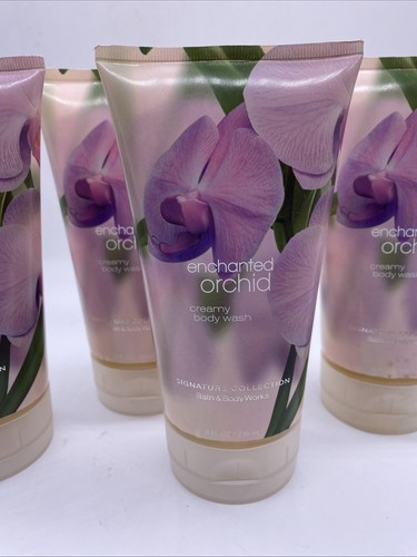 Enchanted Orchid Creamy Body Wash Bath & Body Works Signature Collection Lot 4 - Picture 3 of 5
