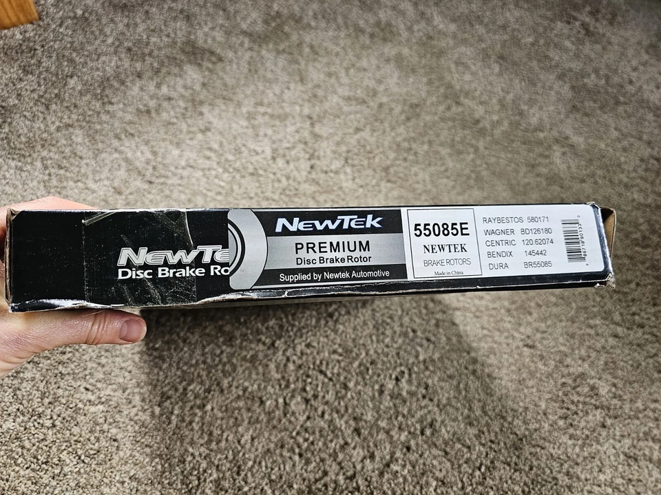 Rotor de freno de disco NewTek 55085E Foto 4 de 4