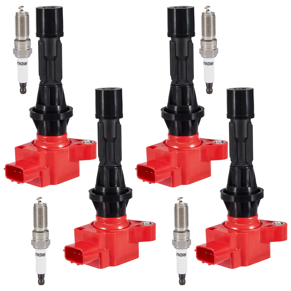 Bobinas de ignição e velas de ignição UF540 C1683 para Mazda 3 Sport 2.0L 2.5L (2009-2013) - Imagem 2 de 4