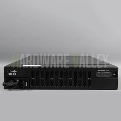 CISCO ISR4351/K9 Cisco ISR 4351 (3GE, 3NIM, 2SM, 4G FLASH, 4G DRAM, IPB) 