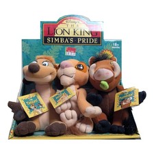 Disney Lion King Simbas Pride Plush Lot Kiara Timon Pumbaa Mattel 1998 NWT