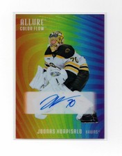 2025-26 Upper Deck Allure Color Flow Full Rainbow Auto Joonas Korpisalo #RA-JK