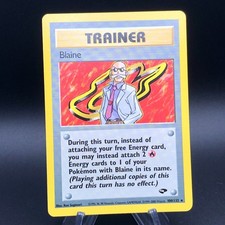 Blaine #100 Prices | Pokemon Gym Challenge | Pokemon Cards