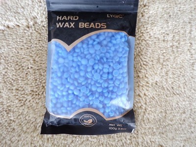 LYQC Hard Wax Beads 100g 3.6oz Vegan - Blue @h8