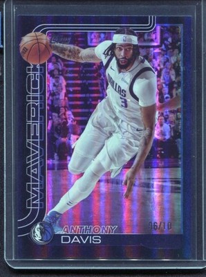 Anthony Davis /10 Black Rainbow Foil Topps Flagship Mavericks 2025