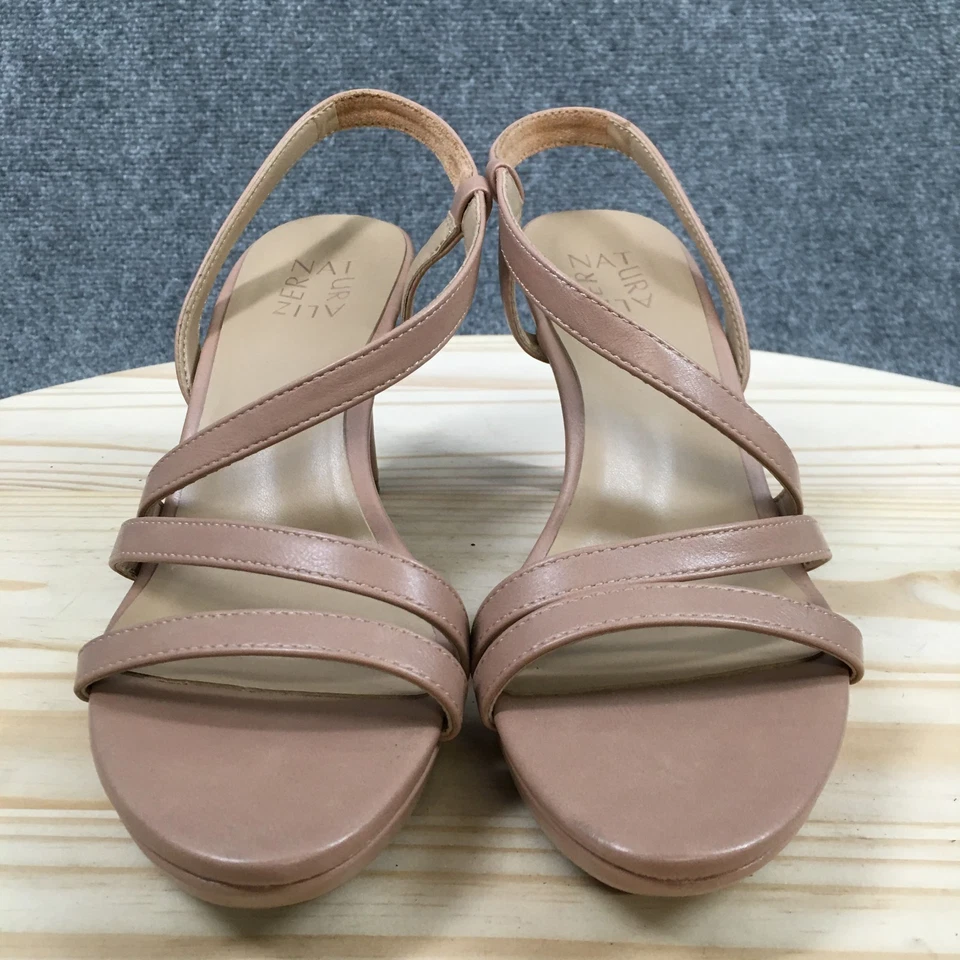 Tacones Naturalizer Mujer 9.5M Brenta Informales Sin Cordones Gatito Tacones Cordones Marrón Foto 4 de 4