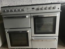 Flavel 8 burner dual fuel range cooker