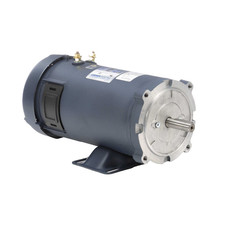 LEESON 108053.00 Low Voltage Motor | 1HP 24V 1800RPM S56C Frame TEFC | C4D17FK9E