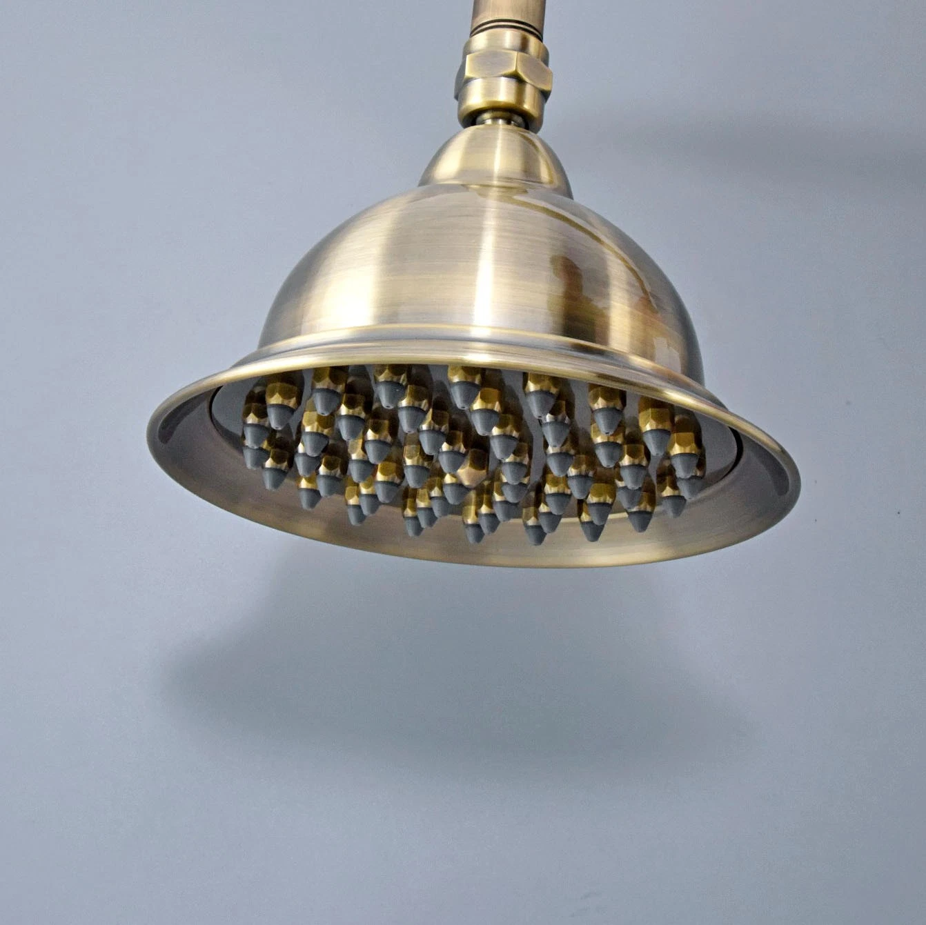 Antique Bronze Round Rainfall Shower Head Bathroom Rain Shower Head