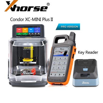 Xhorse Condor XC-MINI Plus II Machine with VVDI Key Tool Max Pro & Key Reader