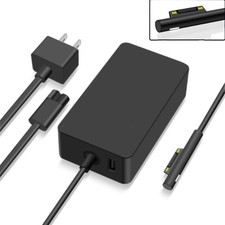 65W Charger Compatible with Microsoft Surface Pro 10 9 8 7 6 5 4 3 for Microsoft