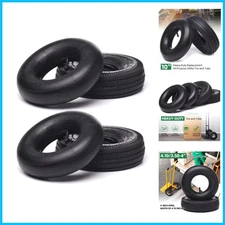 10" Heavy-Duty Replacement Tire and Inner Tube Set - TR-13 Stem for Various Uses