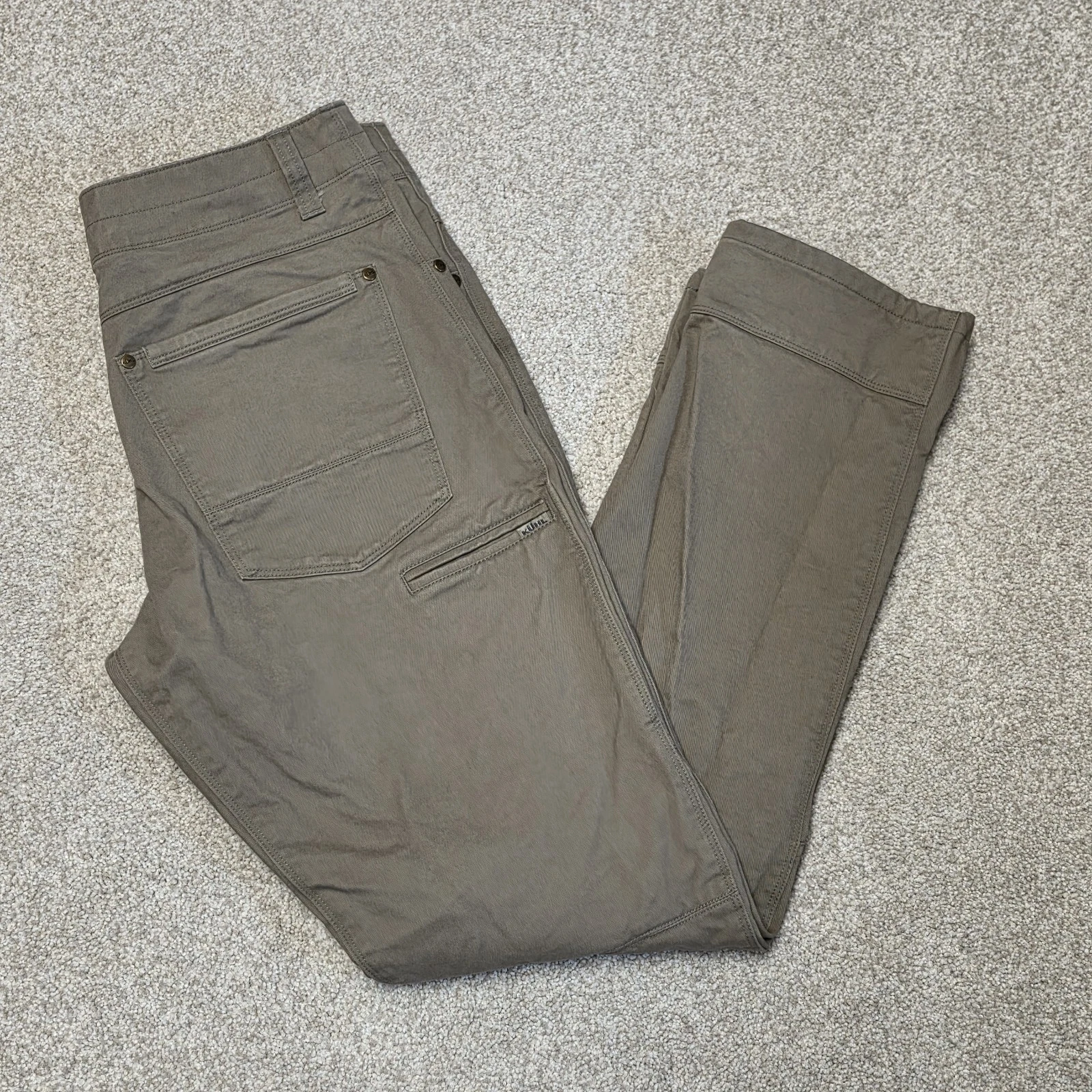 Kuhl Free Rydr Pants Mens 32x32 (32x31.5) Tapered Brown Stretch Outdoor Workwear
Opens in a new wind