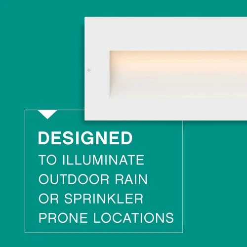 Hinkley Lighting 1565 Taper 12v 2.5w 8"W LED Step Light - Black - Picture 3 of 5