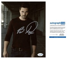 BRETT DALTON SIGNED AGENTS OF S.H.I.E.L.D. GRANT WARD HIVE 8x10 PHOTO - ACOA COA