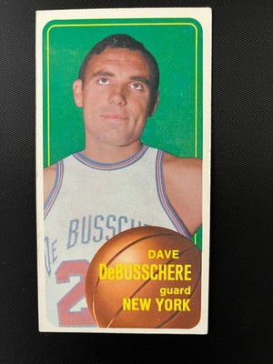 1970 Topps - Dave DeBusschere #135 -  HOF Knick Great - Nice Color - VG/EX+
