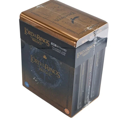 The Lord of the Rings: The Motion Picture Trilogy : Steelbook 4K Ultra HD B