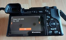 Sony Alpha a6000 24,3 megapixel fotocamera reflex digitale DSLR solo corpo APS-C