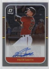2021 Panini Donruss Optic Retro 1987 Signatures Holo Prizm Pavin Smith Auto 1mc0
