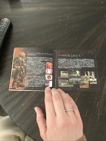 Sega Saturn Manual Only Time Commando Japanese Version