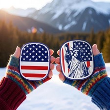 Rechargeable Hand Warmers 2 Pack, Electric Hand Warmer Portable Heaters, 125 ...