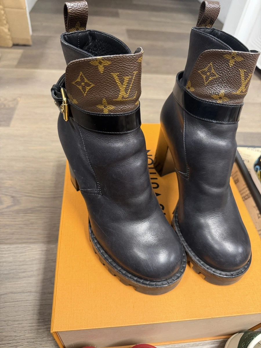 Louis Vuitton High (3-3.9 in) Heel Height Ankle Boots for Women