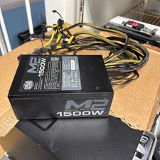 Cooler Master PSU Silent Pro M2 1500w Power Supply, 80 silver