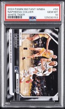2024 PANINI INSTANT WNBA WHITE TIGER #50 NAPHEESA COLLIER 1/5 PSA 10