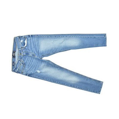 Hollister Skinny Epic Flex Distressed Denim Jeans Blue Size 29x32
