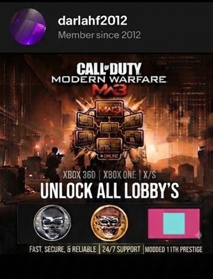 COD Modern Warfare 3 Unlock All | Choose Any Prestige | Xbox 360   Xbox One  S/X