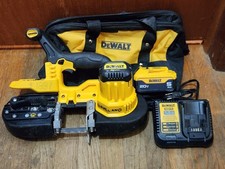 DEWALT DCS371 Portable Band Saw Tool with Battery, Charger, and Carry Bag USED
