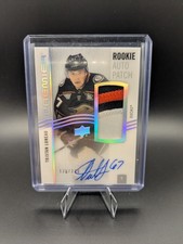 Tristan Luneau 2024-25 Upper Deck #AR-TL 2023-24 Rookie Auto Patch Anaheim Ducks