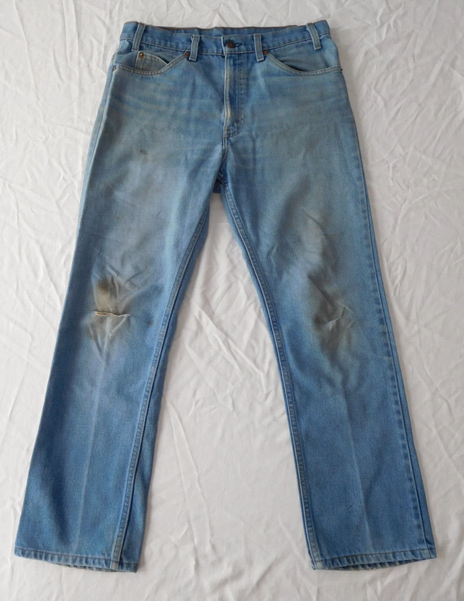 Vintage Levis Levi s 575 Orange Tab Denim Jeans SF 207 34 x 30