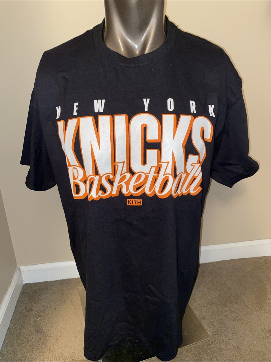 ☆ KITH x New York Knicks Basketball tee コラボTシャツ ☆ New York Knicks x KITH Night Arena T-Shirt MSG Giveaway