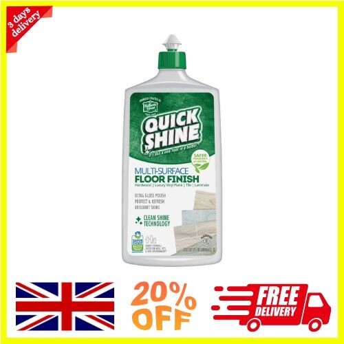 Quick Shine Ultra Gloss Sealed, Wooden Floor Finish Polish 800ml.. - Picture 1 of 4